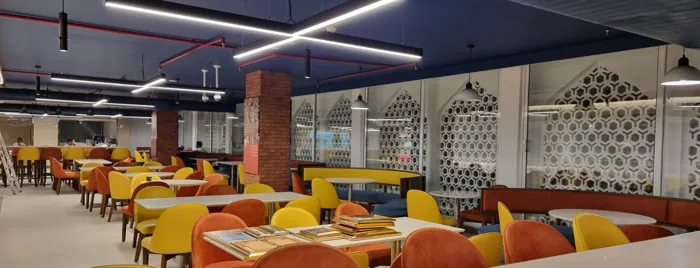 Taj Cafeteria — civil and interior fit-out