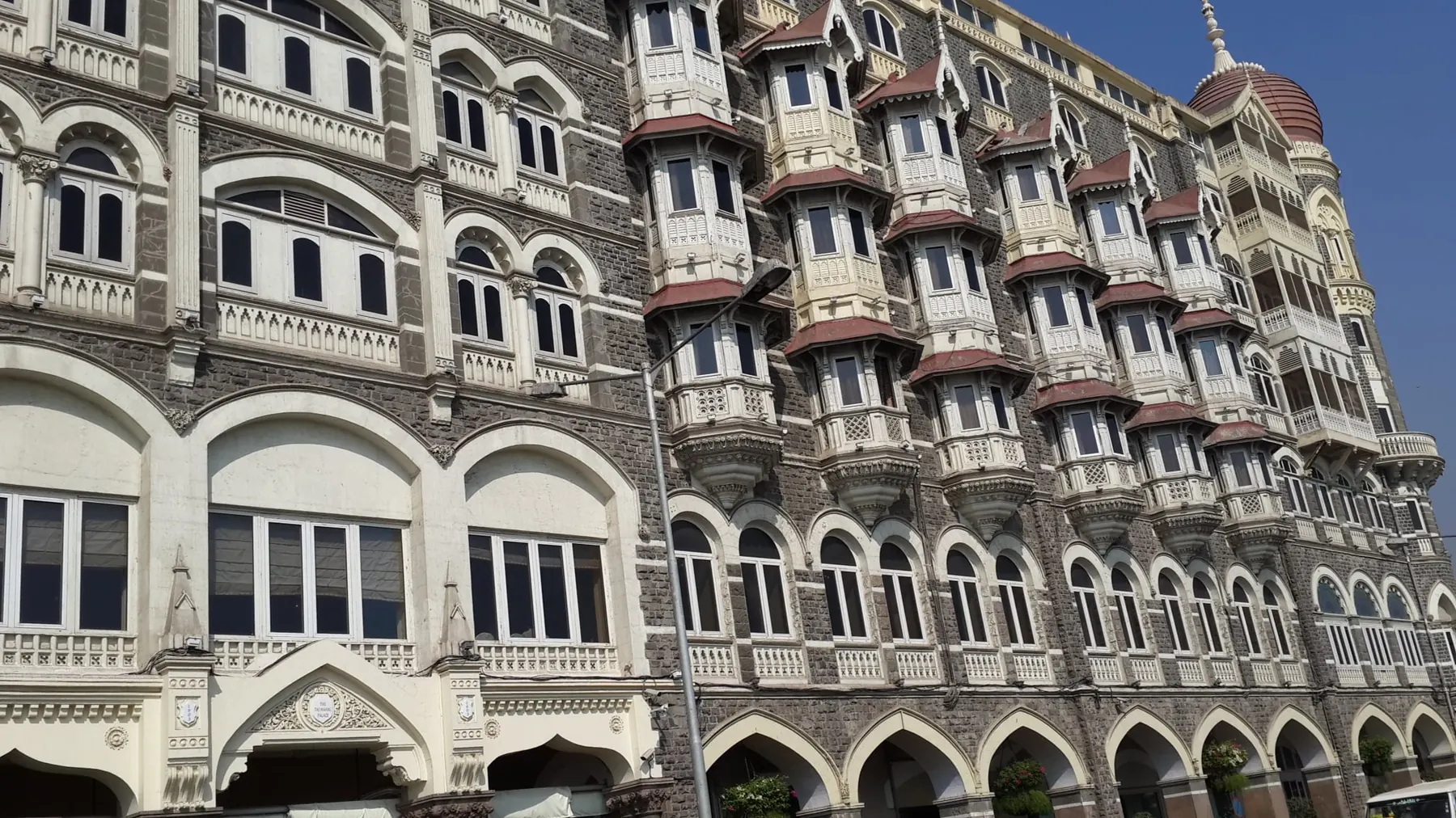 Façade of the Taj Hotel, Mumbai